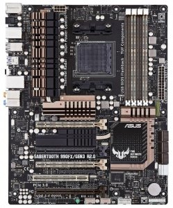 фото: отремонтировать материнскую плату ASUS SABERTOOTH 990FX/GEN3 R2.0